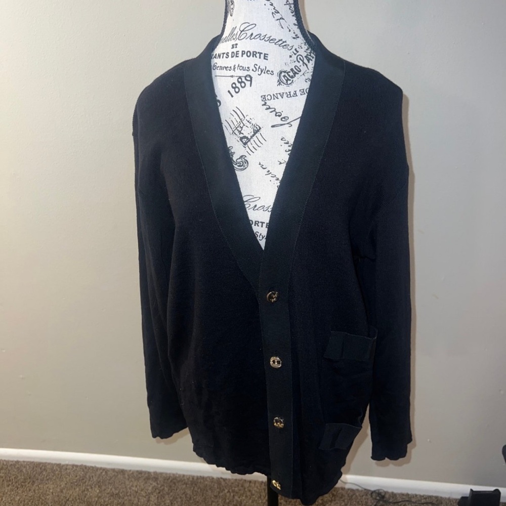 Vintage Salvatore Ferragamo wool cardigan